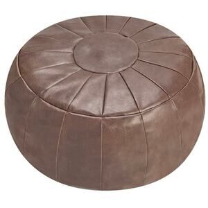 NWT ROTOT Decorative Pouf, Ottoman, Bean Bag Chair,Foot Rest, Storage Unstuffed